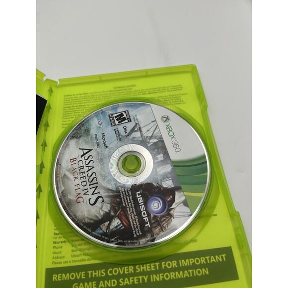 Assassin's Creed IV 4: Black Flag (Xbox 360) CIB COMPLETE & TESTED - Picture 5 of 8
